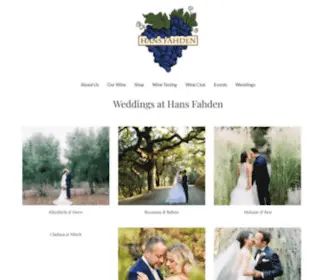 Hansfahden.wedding(Weddings at Hans Fahden) Screenshot