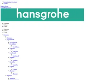 Hansgrohe.hr(Miješalice i tuševi za one koji cijene kvalitetu) Screenshot