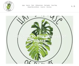 Hanshouseofplants.com(Han's House of Plants) Screenshot