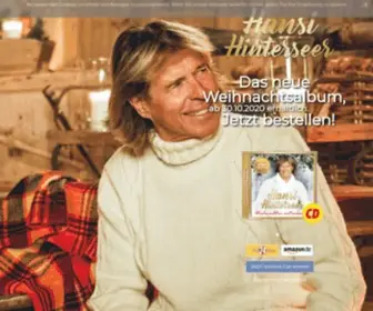 Hansi-Hinterseer.at(Hansi Hinterseer) Screenshot