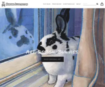 Hansmaillustration.com(Heather Hansma) Screenshot