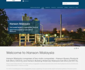 Hanson.com.my(Hanson Malaysia) Screenshot