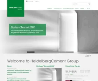 Hansonready-Mixconcrete.co.uk(HeidelbergCement) Screenshot