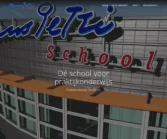 Hanspetri.nl(Praktijkonderwijs Dordrecht) Screenshot
