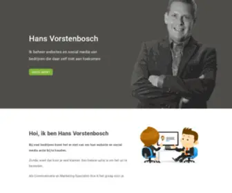 Hansvorstenbosch.nl(Hans Vorstenbosch) Screenshot