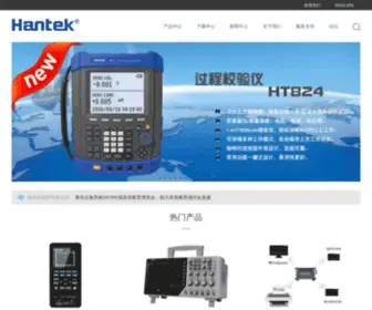 Hantek.net(台式示波器/手持示波表/数字存储示波器/万用表/USB虚拟示波器/USB函数/任意信号发生器/USB虚拟逻辑分析仪/USB数字采集卡) Screenshot
