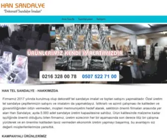 Hantelsandalye.com(HAN SANDALYE) Screenshot