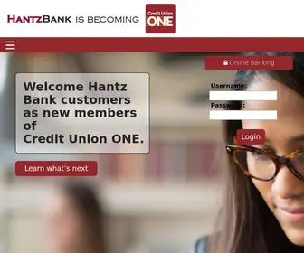 Hantzbank.com(Hantzbank) Screenshot