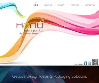 Hanuprints.com(Hanu Prints) Screenshot