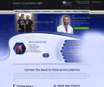 Hanyelrashidymd.com(Dr. Hany Elrashidy) Screenshot