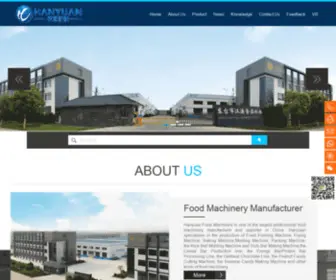 Hanyuan-Group.com(HANYUAN MACHINERY) Screenshot