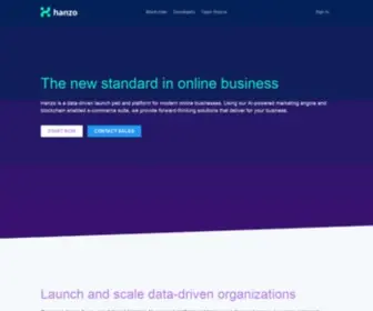 Hanzo.ai(Hanzo provides a suite of APIs to grow your company) Screenshot