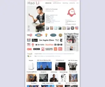 Hao-LI.com(Hao LI) Screenshot