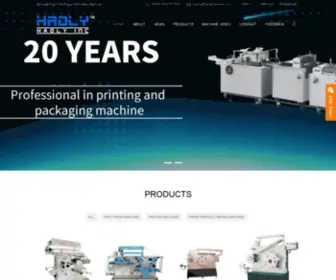 Haolymachine.com(Haoly Machine) Screenshot