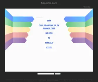 Haommk.com(百度百科怎么做) Screenshot