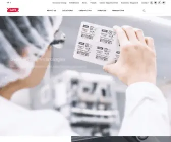 Hapa.ch(Printing Solutions for Pharmaceutical Packaging) Screenshot