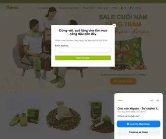 Hapaku.vn(HAPAKU ra đời từ 2014 chuyên sản xuất) Screenshot