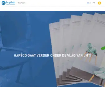 Hapeco.com(Homepage) Screenshot