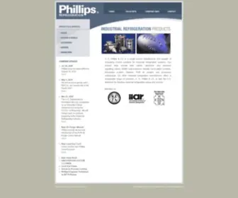 Haphillips.com(Industrial Refrigeration) Screenshot