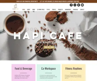 Hapicafes.com(Hapi Cafe) Screenshot