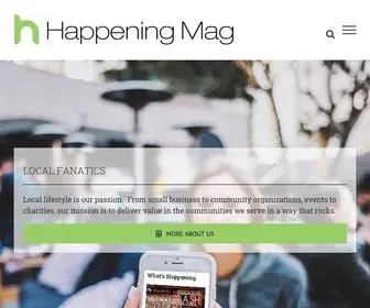 Happeningmag.com(Local lifestyle) Screenshot