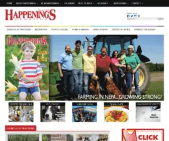 Happeningsmagazinepa.com(Happenings Magazine) Screenshot