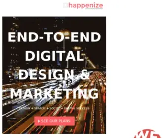 Happenize.com(All-inclusive Digital Marketing Agency Dubai) Screenshot