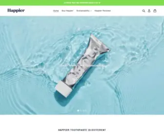 Happierbeauty.com(Happier Beauty) Screenshot