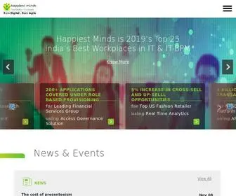 Happiestminds.com(Happiest Minds) Screenshot