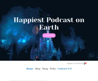 Happiestpodcastonearth.com(Happiest Podcast on Earth) Screenshot