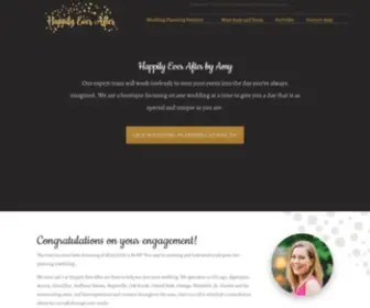 Happilyeverafterbyamy.com(Chicago Wedding Planner) Screenshot