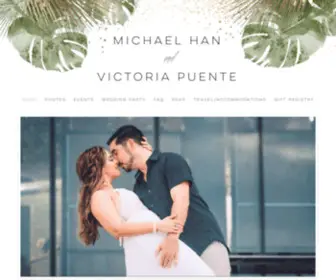 Happilyeverhan.com(Michael Han & Victoria Puente) Screenshot