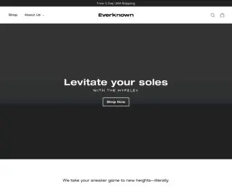 Happilyeverknown.com(Make your mark. Levitate your soles with the world’s first levitating sneaker display stand) Screenshot