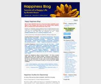 Happinessblog.com(Happiness Blog) Screenshot