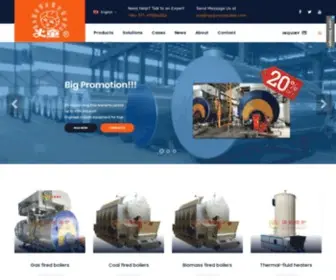 Happinessboiler.com(Specializing in industrial boilers and solutions) Screenshot