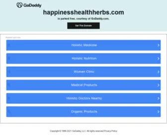 Happinesshealthherbs.com(Happinesshealthherbs) Screenshot