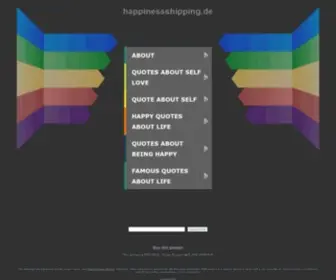 Happinessshipping.de(Haushalt) Screenshot