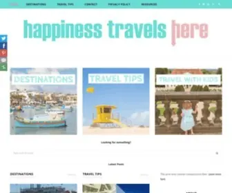 Happinesstravelshere.com(Happinesstravelshere) Screenshot