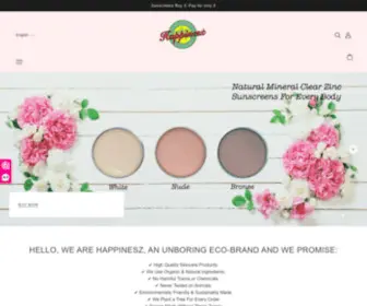 Happinesz.com(The positive mindstyle community) Screenshot