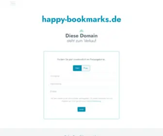 Happy-Bookmarks.de(Favoriten, Bookmarks und Artikel kostenlos veröffentlichen) Screenshot