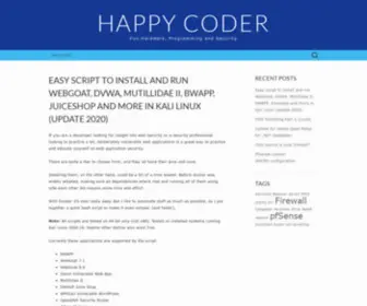 Happy-Coder.com(Happy Coder) Screenshot
