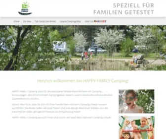 Happy-Family-Camping.de(HAPPY FAMiLY Camping) Screenshot