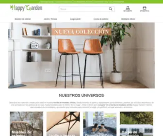 Happy-Garden.es(Tienda de Muebles Online) Screenshot