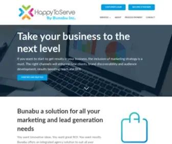 Happy-TO-Serve.com(Bunabu dba HappyToServe) Screenshot