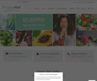 Happy-Vita.de(Alles für einen vitalen Lifestyle) Screenshot