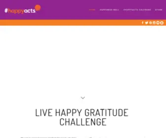 Happyacts.org(Happy Acts by Live Happy) Screenshot