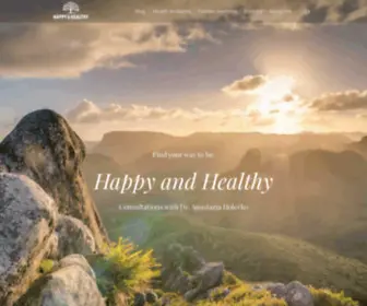 Happyandhealthy.cz(Propojení tradiční a funkční medicíny 21. století) Screenshot