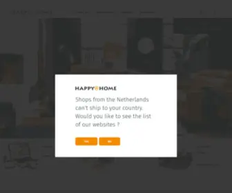 Happyathome.nl(Landelijke en moderne meubels online kopen) Screenshot