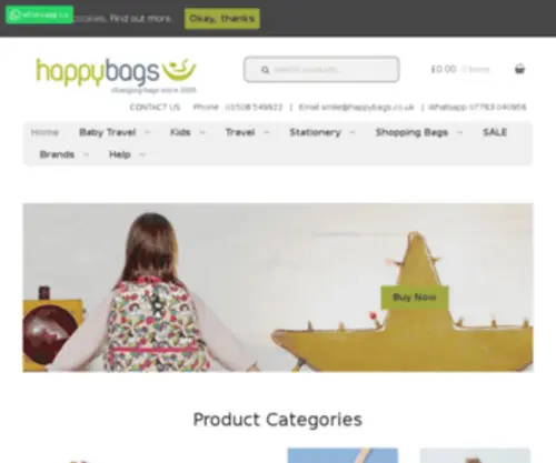 Happybags.co.uk(Free UK Delivery) Screenshot