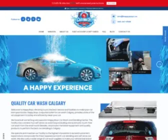 Happybays.ca(Car Wash Calgary) Screenshot